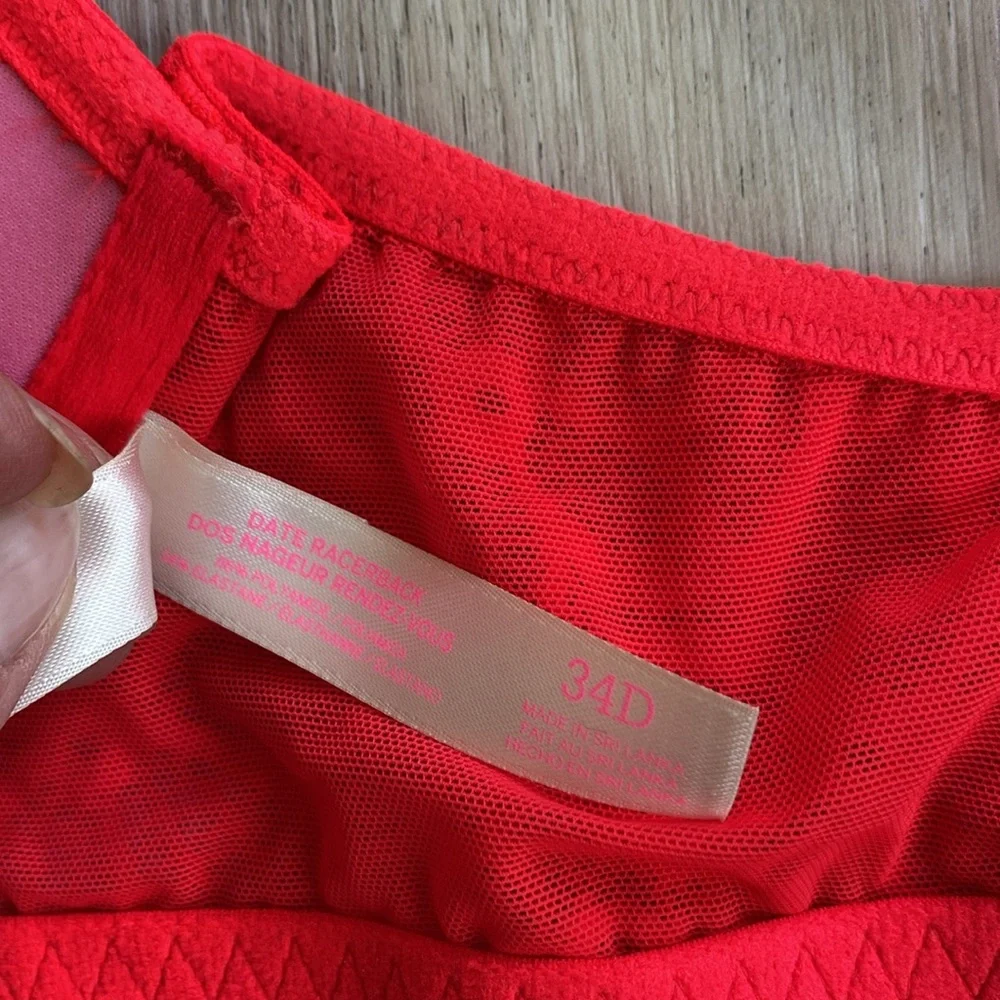 Pink Date Racerback 34D - Picture 2 of 4
